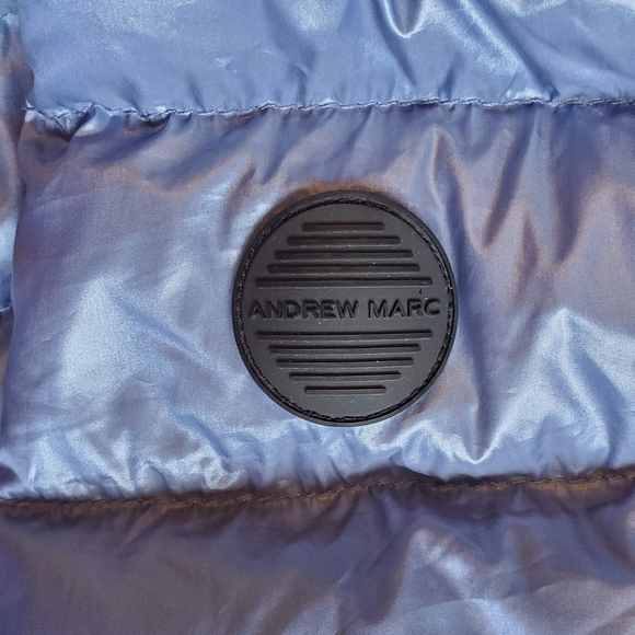 Andrew Marc Lightweight Down Puffer Coat - Picture 6 of 13